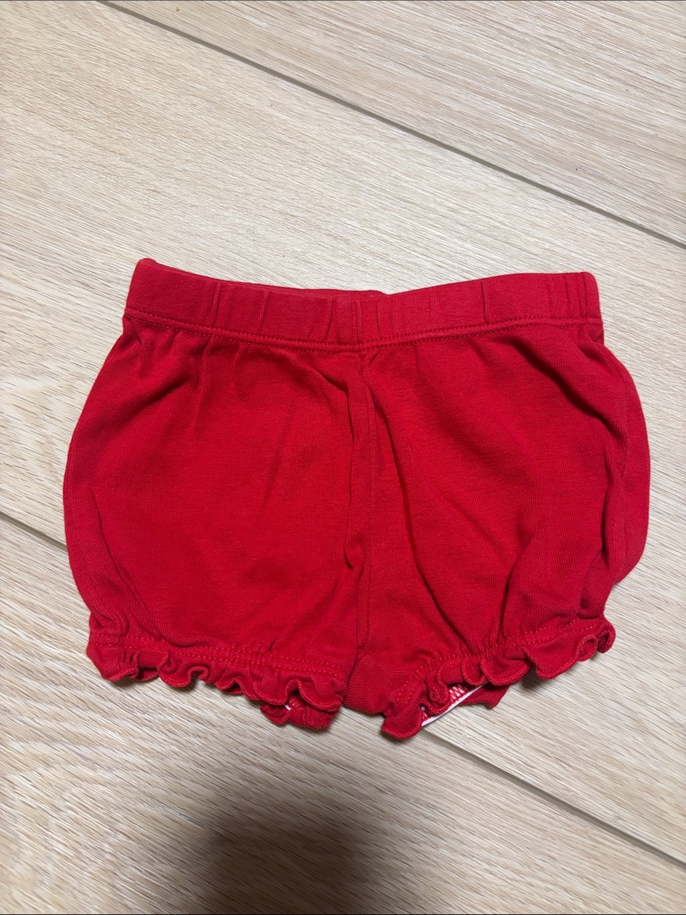 Carter's Red Ruffle Diaper Cover Bloomers